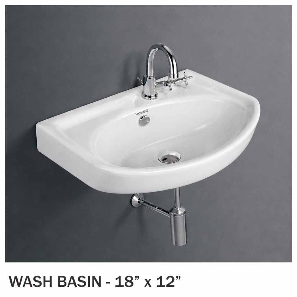 Wall Mount Wash Basin